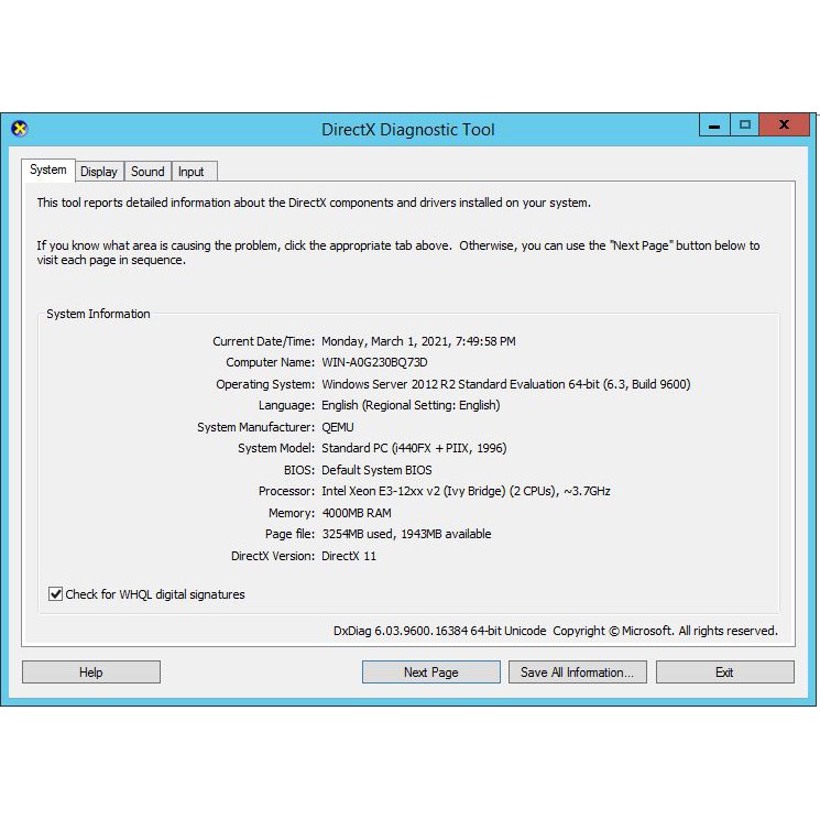 VPS / RDP Admin Windows Linux 2 CPU Core 2 GB RAM Full Garansi
