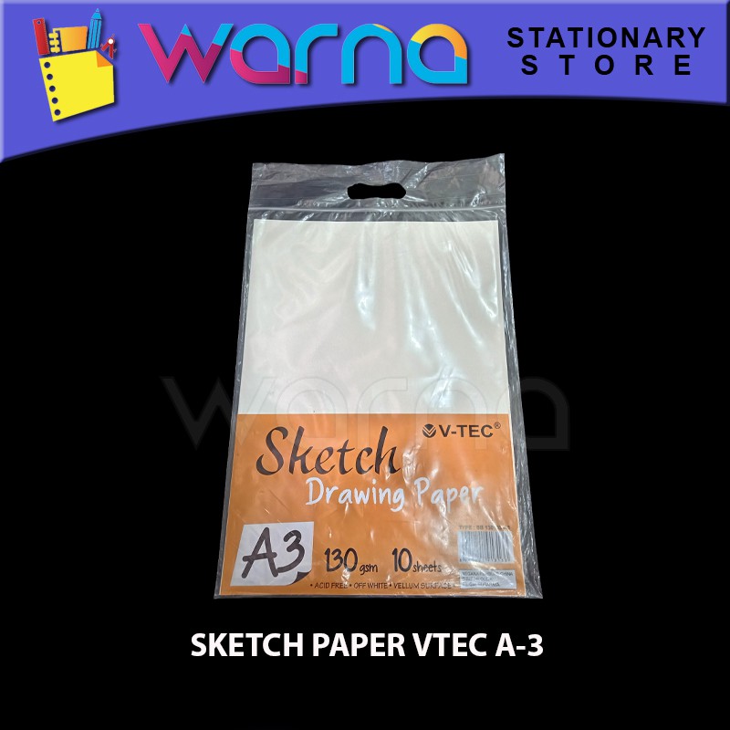 

SKETCH DRAWING PAPER VTEC A-3 130 GSM