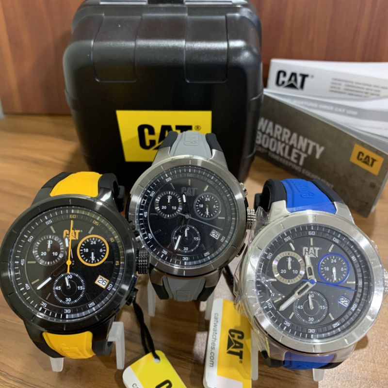 JAM TANGAN ASLI CATERPILLAR ORIGINAL GARANSI 2 TAHUN NA 163 27 127, NA 153 25 125, NA 143 26 126