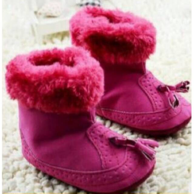 PreWalker Shoes - Zara Fuschia Boots