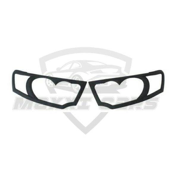 Garnish Lampu Depan Pajero Sport Hitam / List Lampu Depan Pajero Sport Hitam GAS