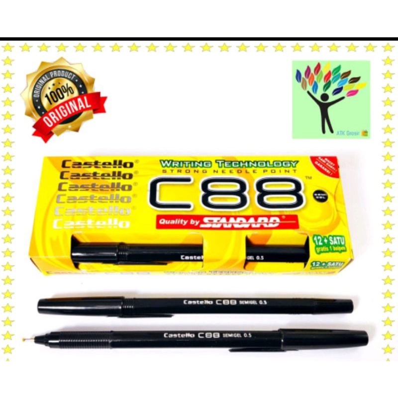 

PULPEN CASTELLO C88 isi 12+1 pcs