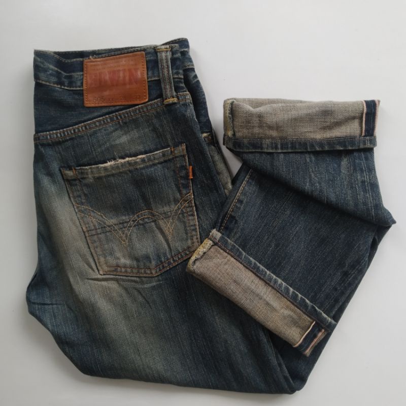 celana jeans second EDWIN 505 BXX HIGHT QUALITY, ORIGINAL BRAND