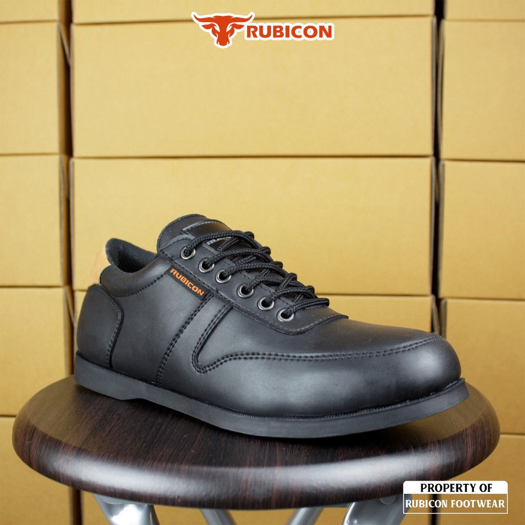 SEPATU OXFORD RUBICON BASE COKLAT SEPATU CLASIK ACARA FORMAL KANTORAN KULIT SINTETIS PREMIUM QUALITY