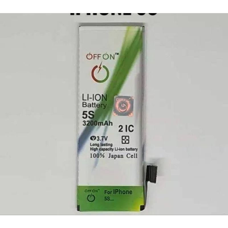 Baterai Batre Batere Double Power OFFON For iPhone 5C 5S Original Batrai Battery