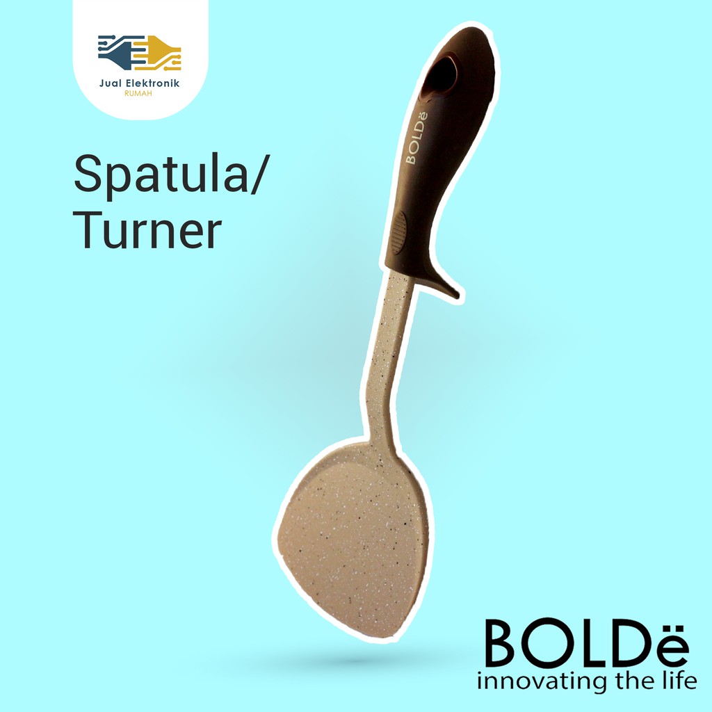 BOLDe Super Utensil Turner Peralatan Masak Spatula Sudip Penggoreng Turner