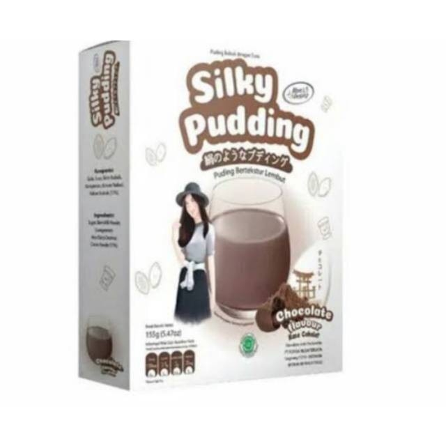 

PUDING SILKY PUDDING CHOCOLATE 155 GRAM - MOM'S RECIPE NUTRICAKE