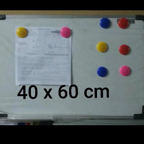 

Office & Stationery | Alat Tulis | Whiteboard Magnet Gantung 40X60Cm | Best Seller