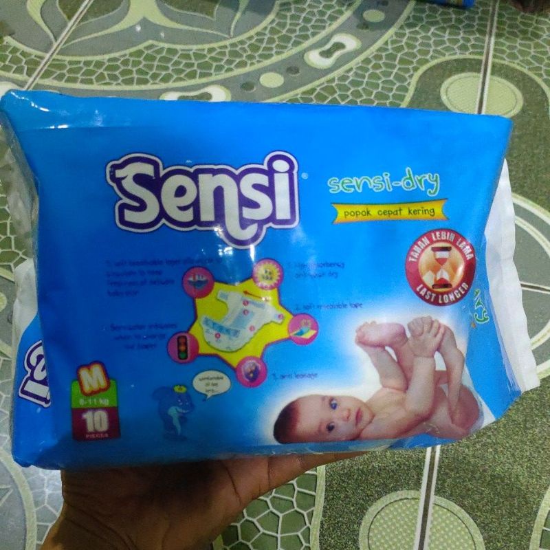 Sensi diapers tape - popok bayi perekat m10