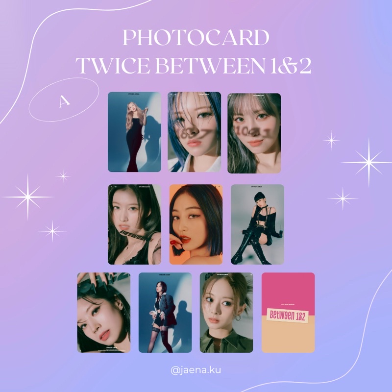 [TWICE] PHOTOCARD TWICE BETWEEN 1&amp;2 ‼️BACA DESKRIPSI‼️