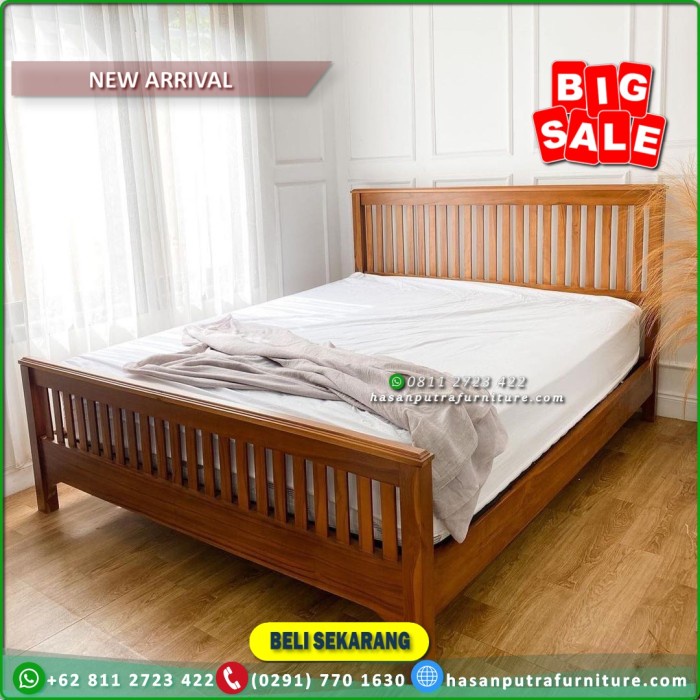 Tempat Tidur Jati Tempat Tidur Jati Minimalis Dipan Jati Minimalis