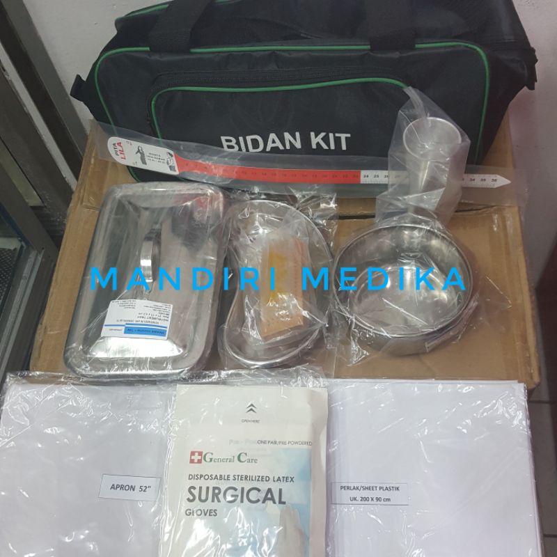 Bidan Kit Original Standar MarwaBidan Kit Kelengkapan Isi Standar Original Pabrikan Marwa