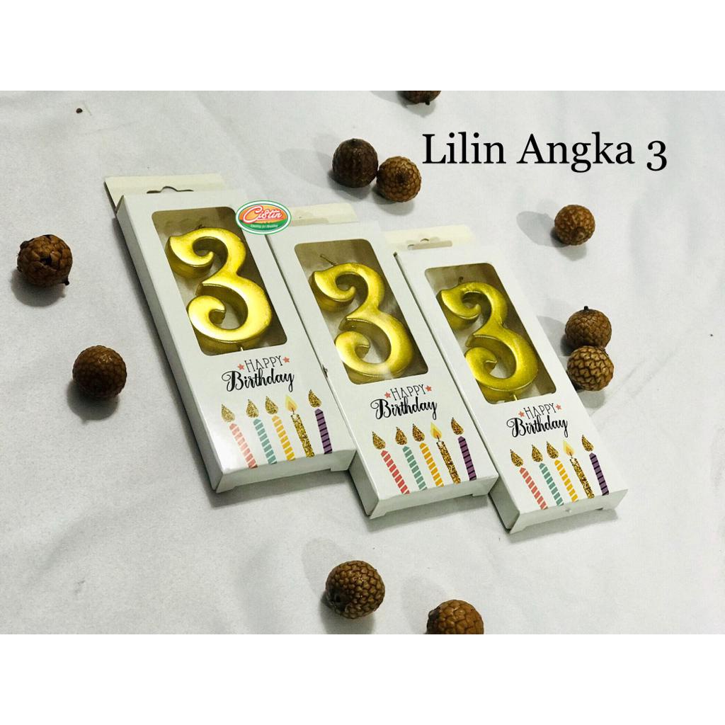 LILIN ANGKA 3 GOLD