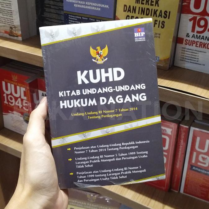 Jual Buku Kitab Undang Undang Hukum Dagang Grade Ori Shopee Indonesia