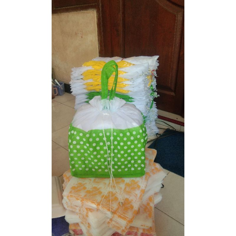 tas hajatan 22 polkadot serut