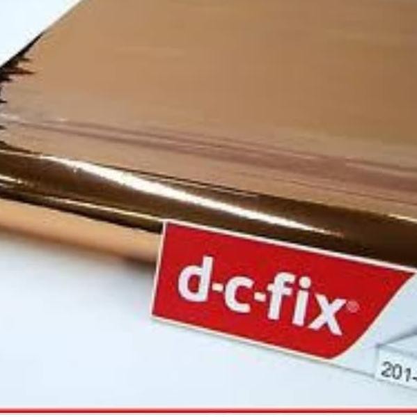 ❇ Sticker Motor Chrome COPPER Gold Silver DCFix ✲