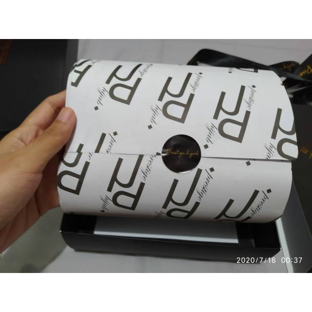 

CUSTOM & POLOS Wrapping paper FREE STICKER pembungkus produk didalam kotak packaging