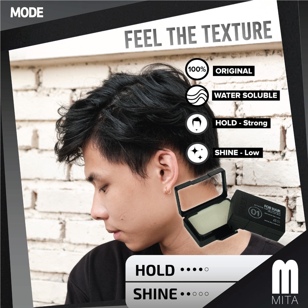 MODE Texture Hair Wax Strong Hold Matte Finish/ MODEHS01