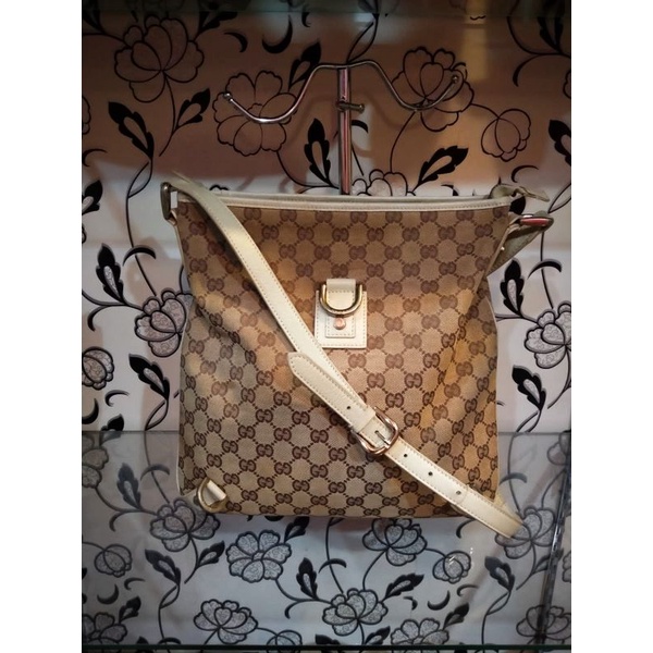 tas wanita seken slingbag selempang gucci second branded bag preloved