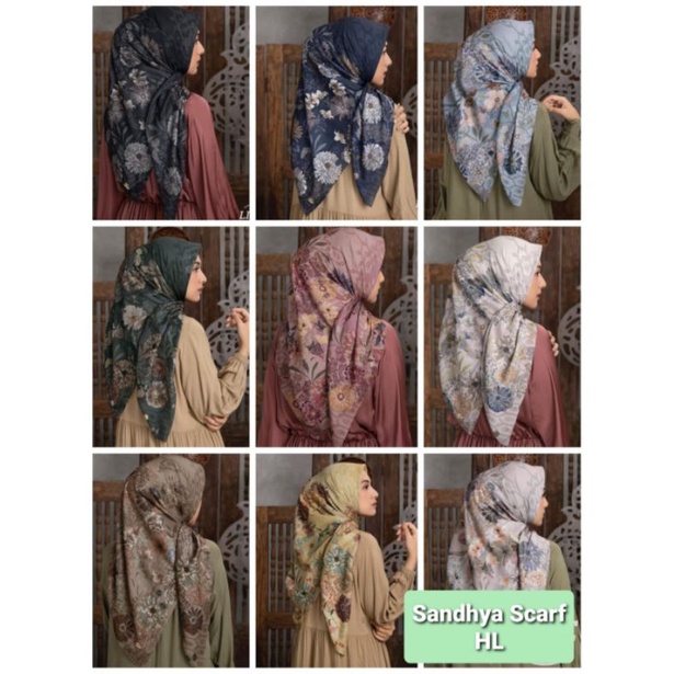 Sandhya scarf HL by Heaven Lights