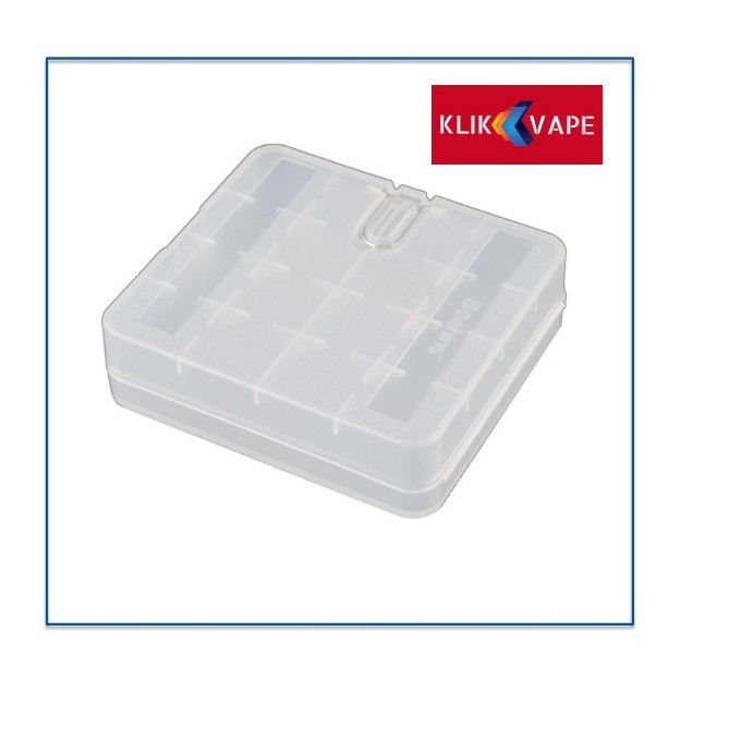 Plastic Battery 18650 Case Box 4 Slot