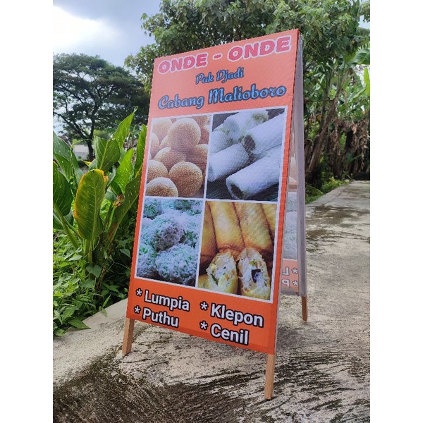 

STAND BANNER KAYU 50 X 100 - STANDING BANNER KAYU 50 X 100 - PAPAN PROMOSI JUALAN