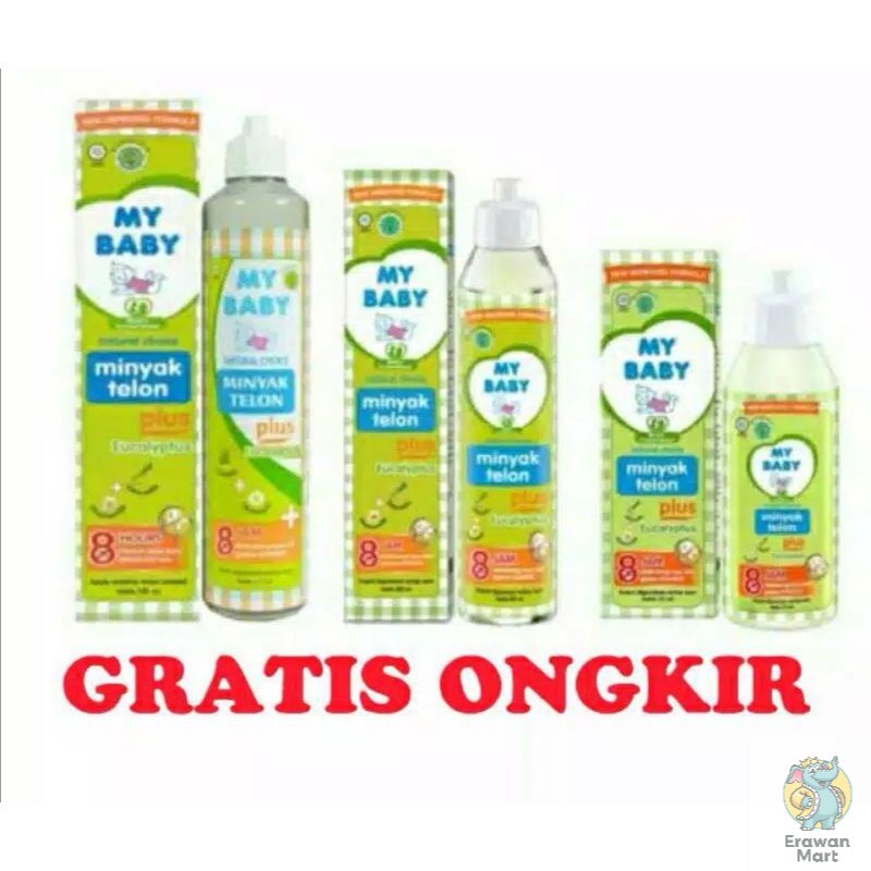 MINYAK TELON MY BABY / MINYAK TELON 60ML , 90ML , 150ML / MINYAK TELON MY BABY