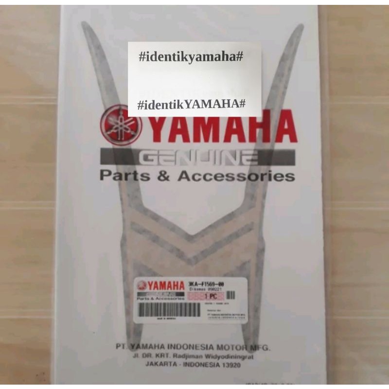 Striping rx king SE 2003 stiker list spakbor depan rx king 2003 gold se ori yamaha