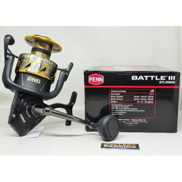 Reel Penn Battle III 8000