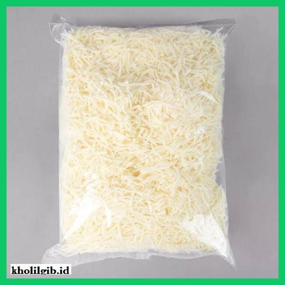 

Ujekujek- Keju Mozarella Parut / Shredded Mozarella / Grated Mozarella 1000 Gr - Parut 1000Gr