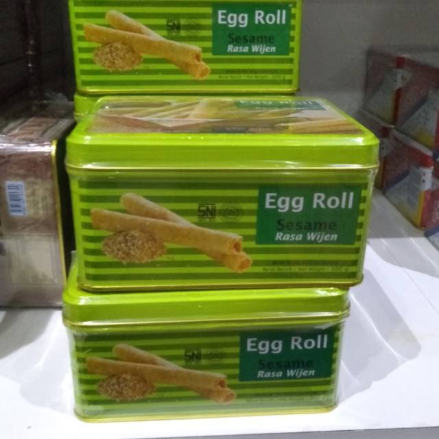 

Egg roll sesame rasa wijen