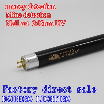 6W REFFIL LAMPU ULTRAVIOLET 6 WATT MONEY DETECTOR UV TL T5 6 W BLACK LIGHT ISI ULANG ALAT UANG PALSU