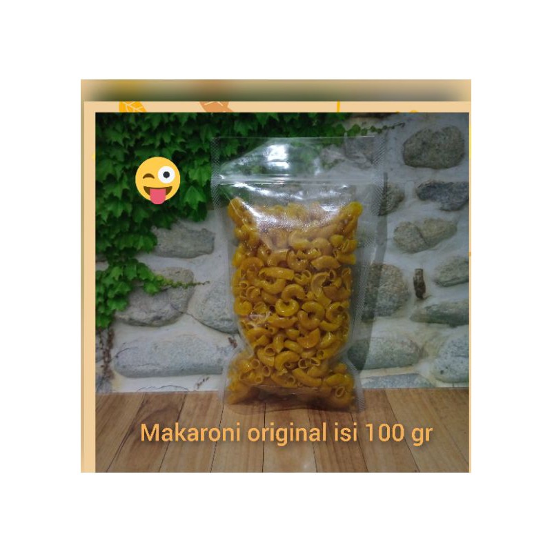 

MAKARONI RASA ORIGINAL ..WAROENG GAROET..ISI 100 GR..