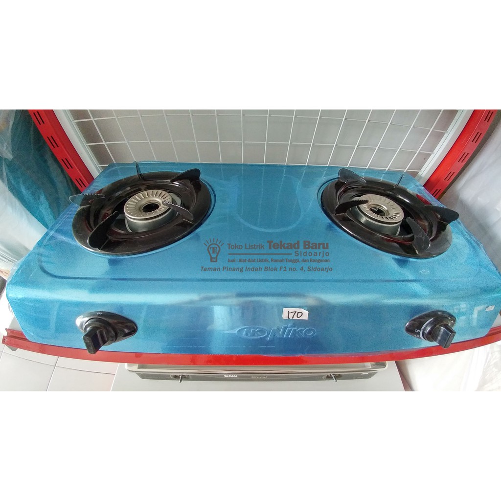 Kompor Gas Niko 2 tungku Nk-666