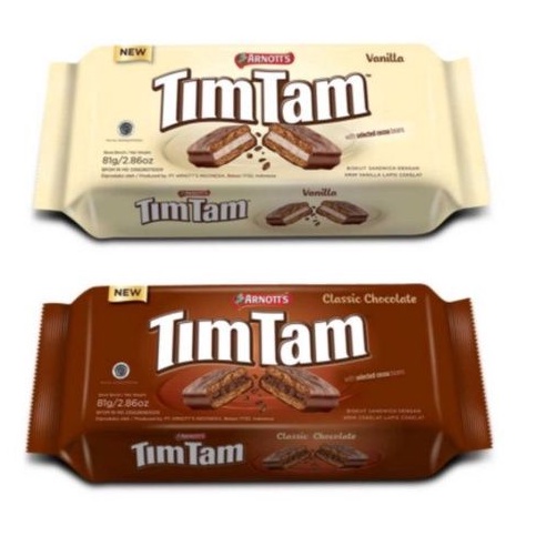 Jual Tim Tam vanilla chocolate 81g | Shopee Indonesia