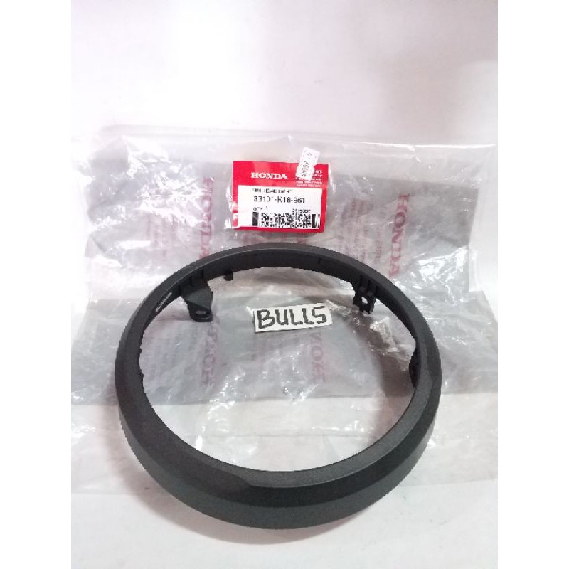 reng rim lampu cover cincin bingkai headlight rim headlight honda CB150 VERZA CB VERZA 33101-K18-961