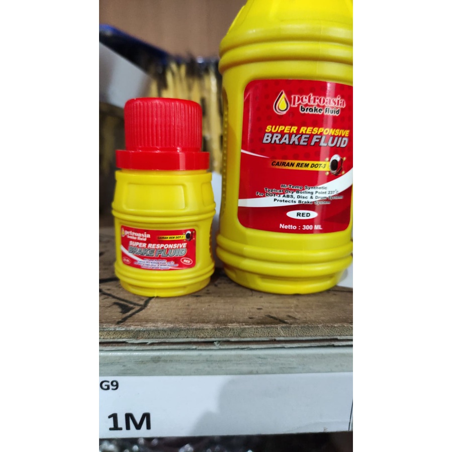 Minyak Rem Motor Mobil Dot3 Brake Fluid Dot-3 PETROASIA Original 300ml