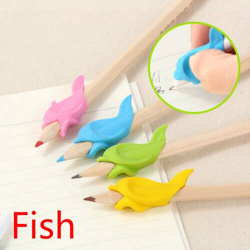 3PCS Pencil Holder Pen Writing Aid Grip Postute Correction