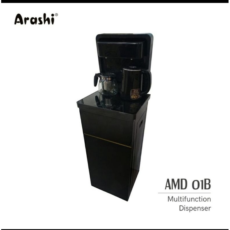 ARASHI Water Dispenser Multifungsi  AMD 01B - Dispenser Air Galon Bawah