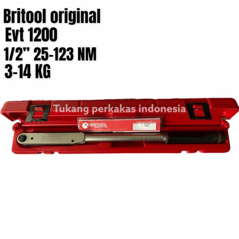 BRITOOL EVT 1200 KUNCI TORSI MOMEN 1/2 INCH TORQUE WRENCH EVT 1200 AEX