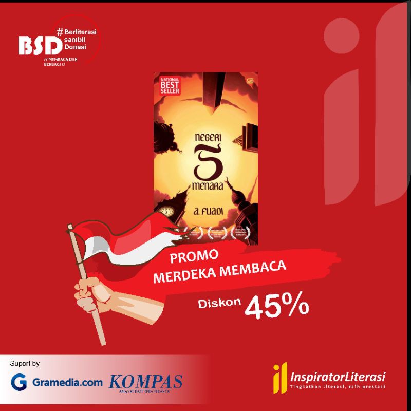 buku negeri 5 menara