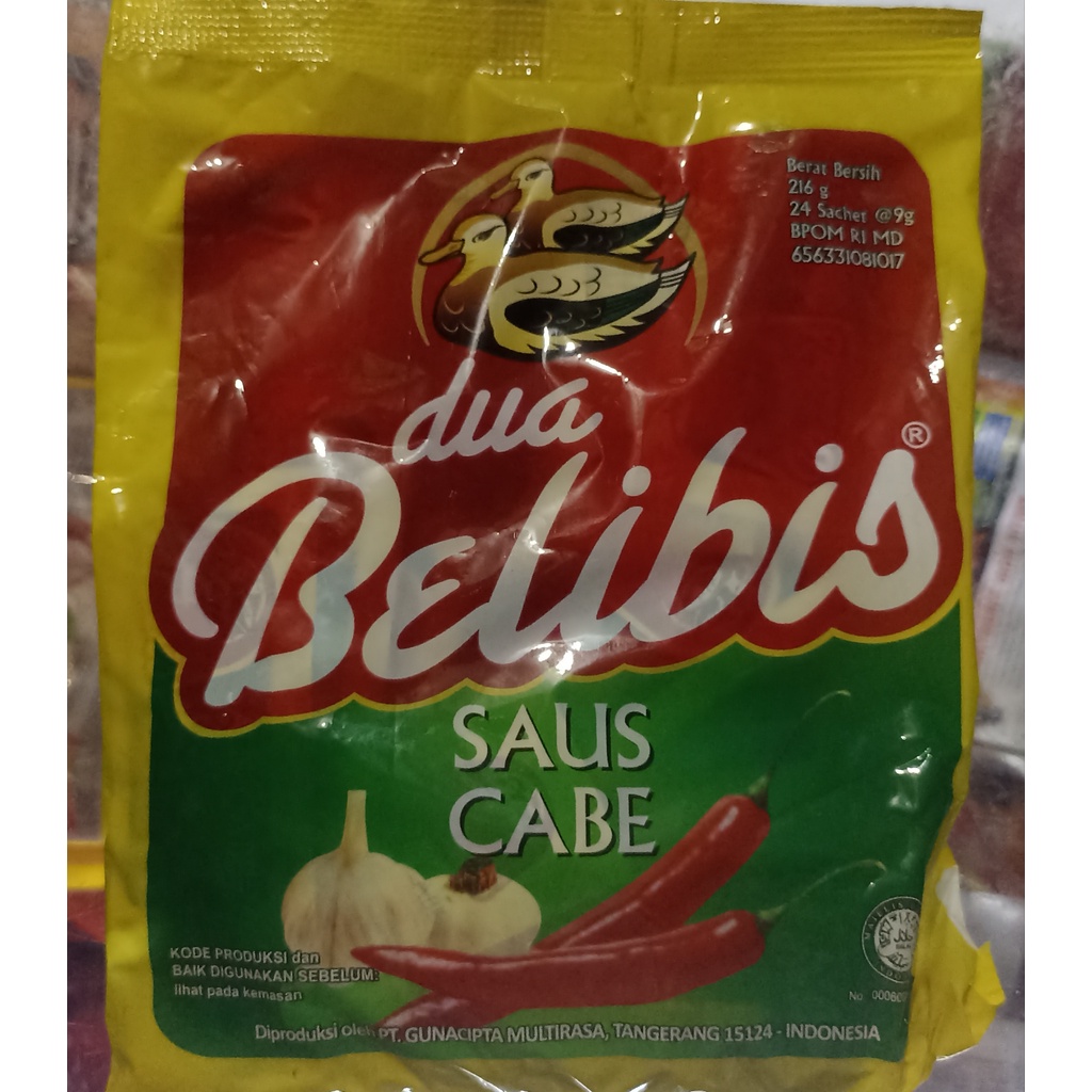 

Belibis Saus Cabe Sachet isi 24