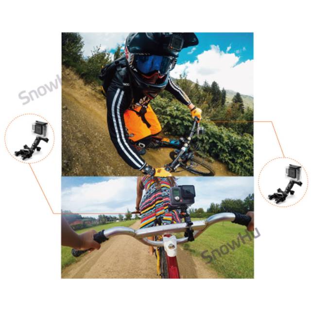 Aksesoris Kamera Aksi Full Set GoPro Xiaomi Yi-4