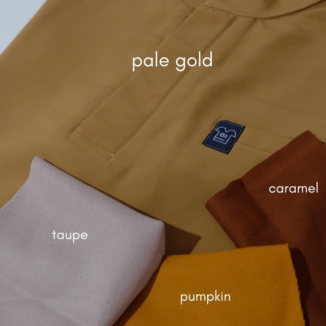 Baju Jaga V NECK SS - PALE GOLD Scrubs Theatre Blues First Line Lengan Pendek