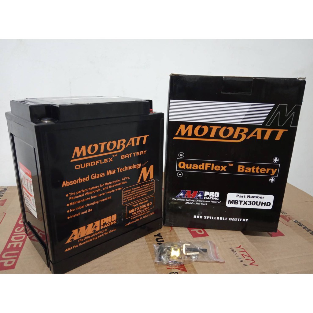 Aki Motor Harley Davidson Road King Motobatt MBTX30UHD Kering YB30LB