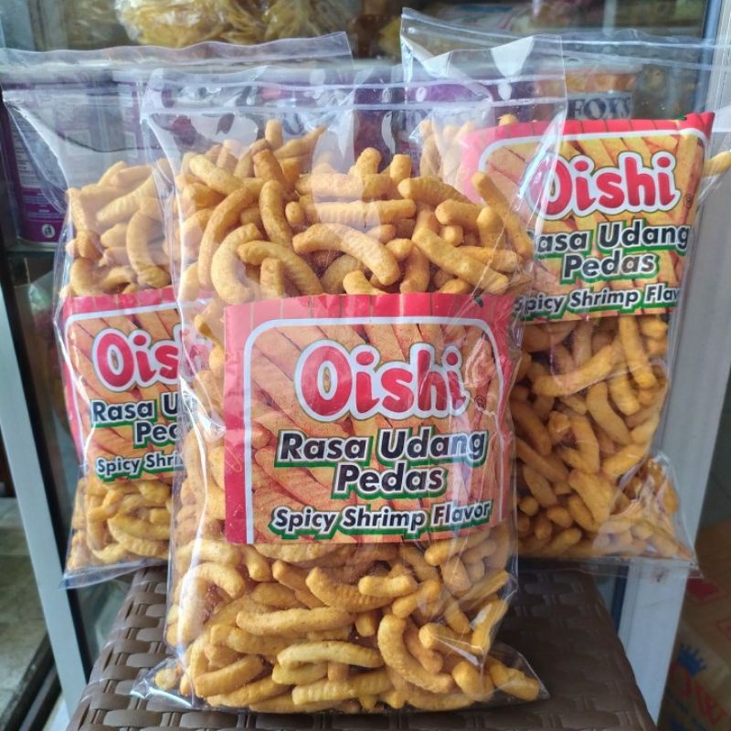 

OISHI UDANG KRAK 200 GR SNACK ORI KILOAN