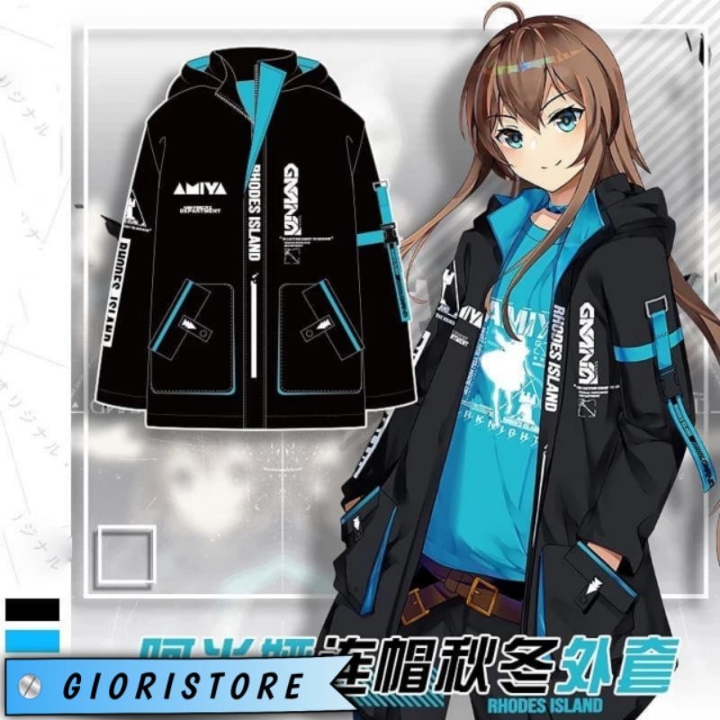 JAKET PARKA ANIME AMIYA ARKNIGHT