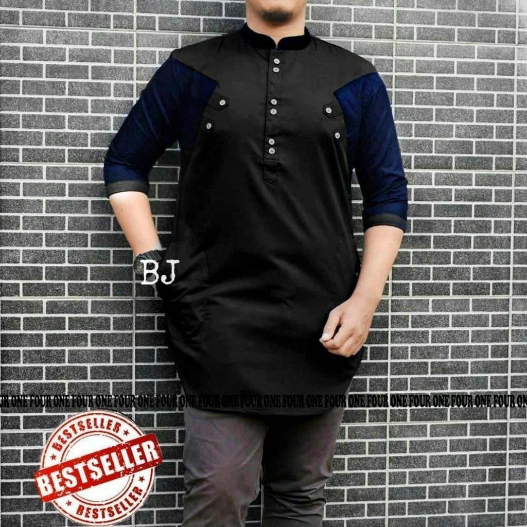 #01 BAJU PRIA / KOKO PRIA / BAJU KURTA MODERN / ATASAN MUSLIM / FASHION MUSLIM