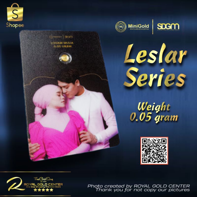 Minigold Leslar Series Emas Logam Mulia