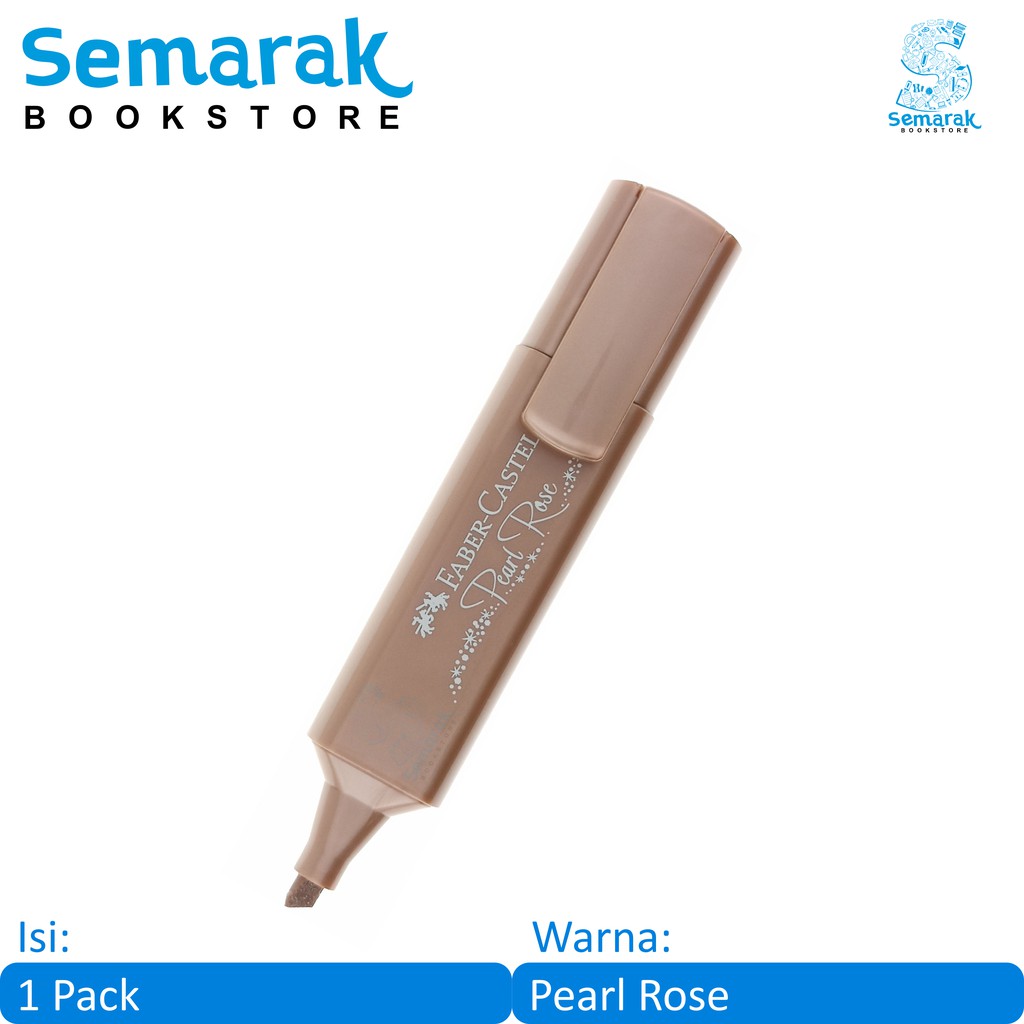 

Faber Castell Textliner 46 Metallic - Pearl Rose